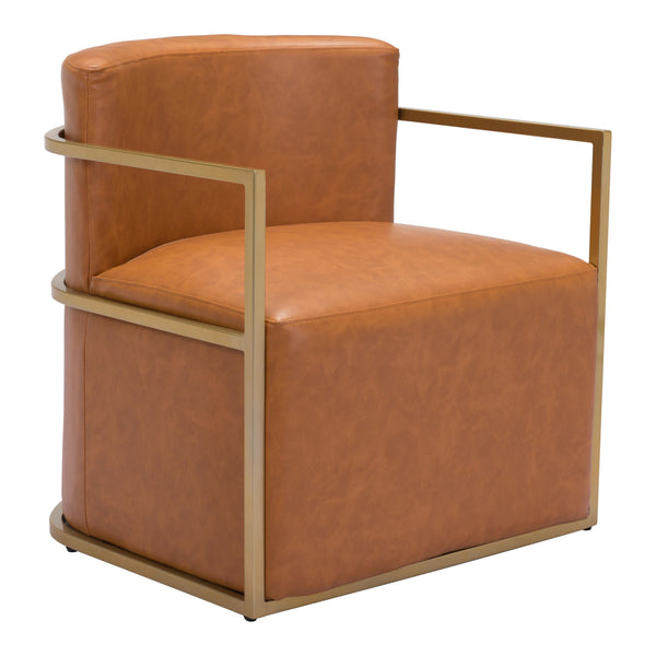 Zuo Xander Stationary Polyurethane Accent Chair 102053 IMAGE 1