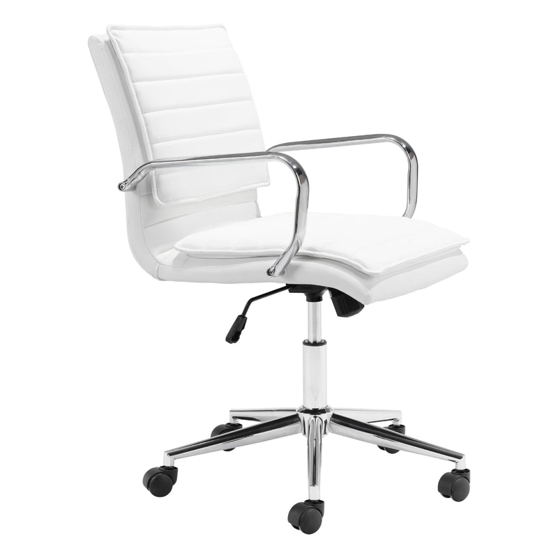 Zuo Partner 109006 Office Chair White