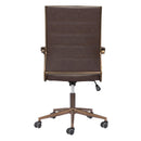  Zuo Auction 109022 Office Chair - Espresso IMAGE 4