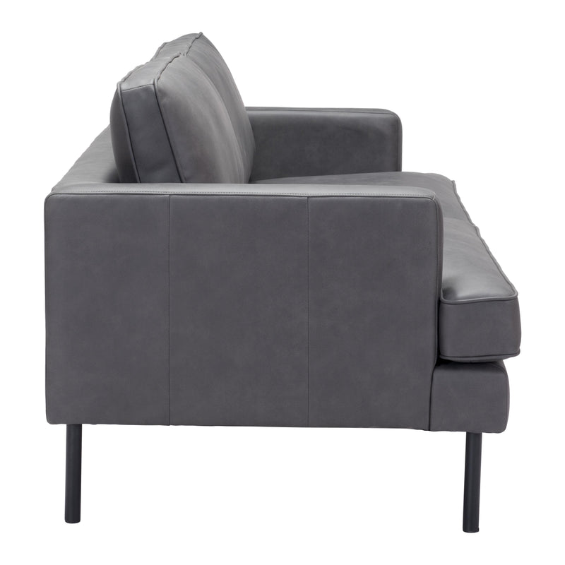  Zuo Decade 109031 Sofa - Vintage Grey IMAGE 2