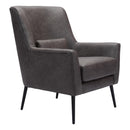  Zuo Ontario 109050 Accent Chair - Vintage Black IMAGE 6