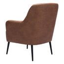 Zuo Tasmania 109053 Accent Chair - Vintage Brown IMAGE 5
