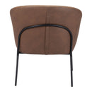  Zuo Quinten 109055 Accent Chair - Vintage Brown IMAGE 4