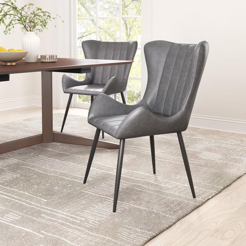 Zuo Alejandro 109244 Dining Chair - Vintage Grey IMAGE 10