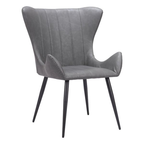 Zuo Alejandro 109244 Dining Chair - Vintage Grey IMAGE 1