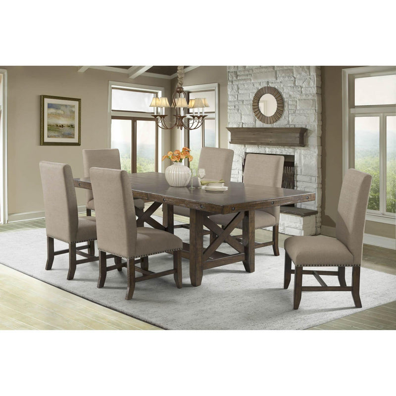Elements International Franklin Dining Chair DFK100FSC IMAGE 3