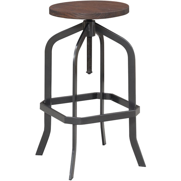Elements International Wynn Pub Height Stool BWY100BSE IMAGE 1