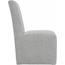 Elements International Nero Dining Chair CNO300SC IMAGE 3