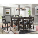 Elements International Square Mango Counter Height Dining Table DMG100CT IMAGE 5