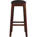 Elements International Fiesta Pub Height Stool LFS100BSTDB IMAGE 3
