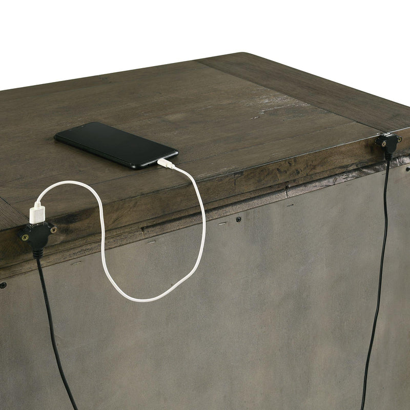 Elements International Maverick 2-Drawer Nightstand MV550NS IMAGE 3