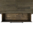  Elements International Maverick Nightstand w/USB Grey IMAGE 4