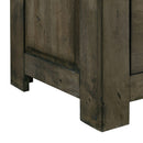  Elements International Maverick Nightstand w/USB Grey IMAGE 7