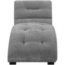 Elements International Dominick Fabric Chaise UDK1746110 IMAGE 2