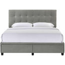 Elements International Hacienda Queen Upholstered Platform Bed with Storage UHC3262QBE IMAGE 3