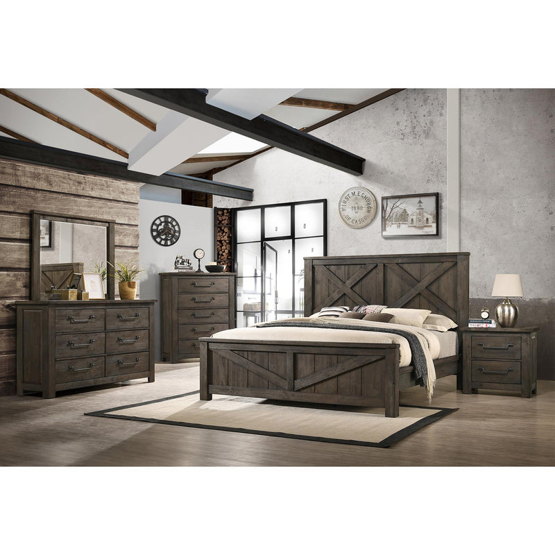 Elements International Maverick Queen Panel Bed MV500QB IMAGE 6