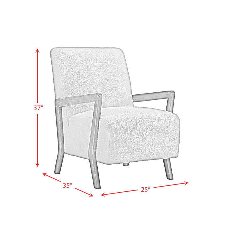 Elements International Enzo Stationary Accent Chair UEZ3090100E IMAGE 4
