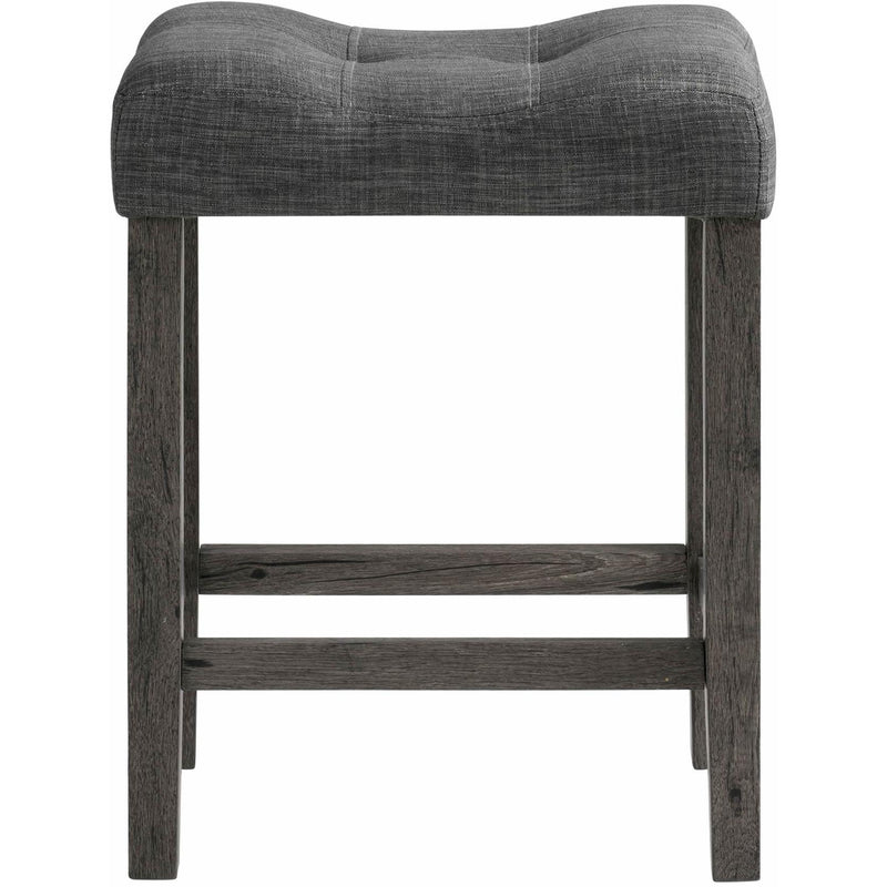 Elements International Oak Lawn Counter Height Stool D.14034.BSGE IMAGE 2