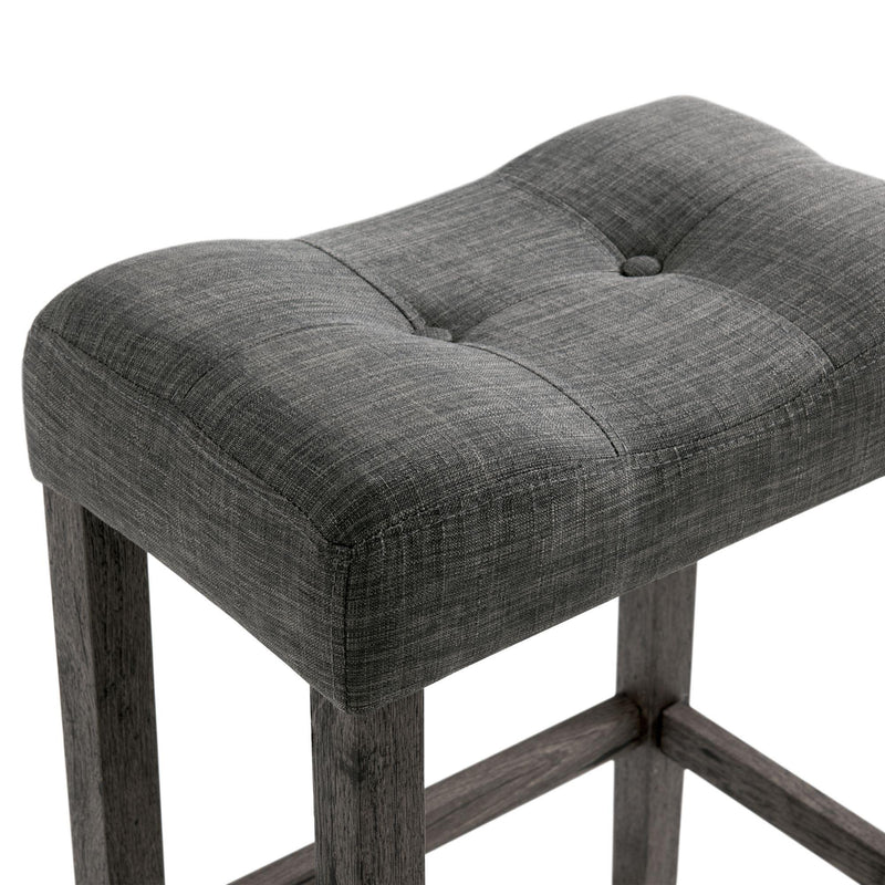 Elements International Oak Lawn Counter Height Stool D.14034.BSGE IMAGE 4
