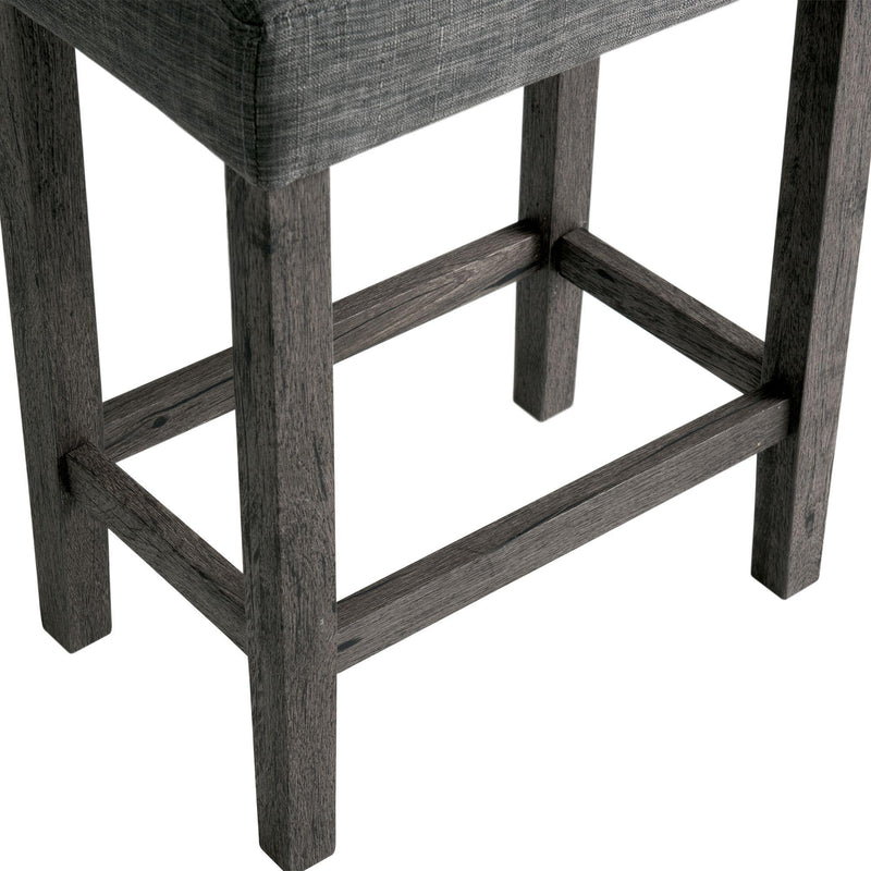 Elements International Oak Lawn Counter Height Stool D.14034.BSGE IMAGE 5