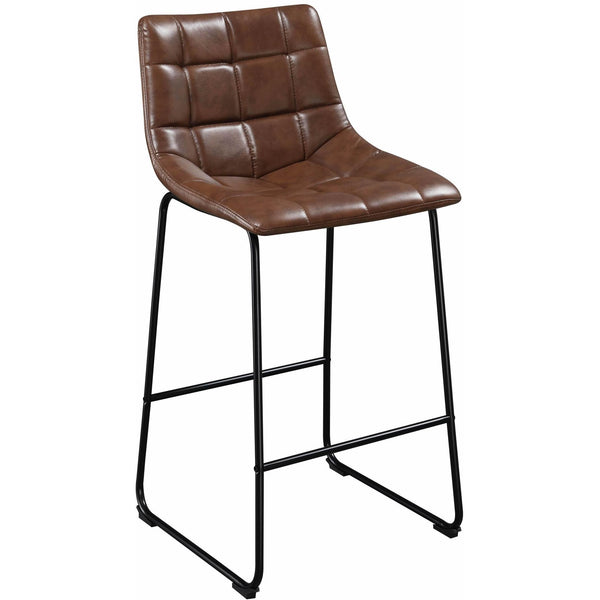 Elements International Seth Pub Height Stool BSH800BSE IMAGE 1