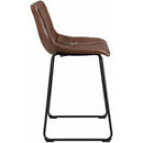 Elements International Seth Pub Height Stool BSH800BSE IMAGE 3