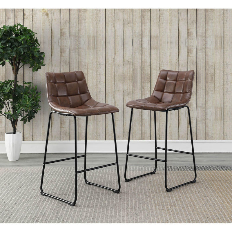 Elements International Seth Pub Height Stool BSH800BSE IMAGE 8
