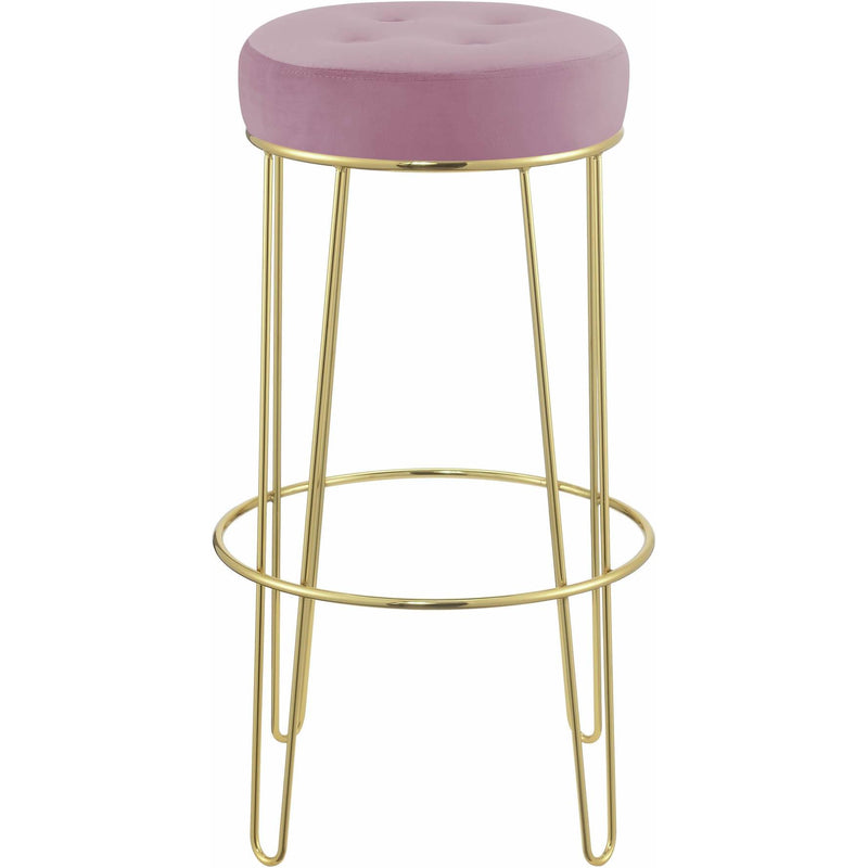Elements International Cayman Gold Leg Pub Height Stool R.2190.1903.BSE IMAGE 2