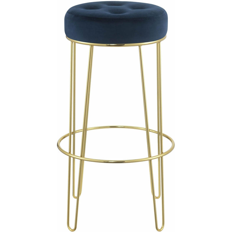Elements International Cayman Gold Leg Pub Height Stool R.2190.286.BSE IMAGE 2