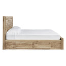  Signature Design by Ashley Hyanna B1050B13 King Panel Storage Bed with 2 Under Bed Storage Drawer IMAGE 3