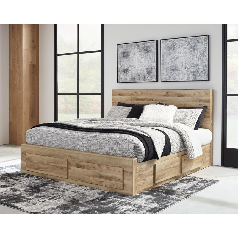 Signature Design by Ashley Hyanna B1050B8 Queen Panel Storage Bed with 2 Under Bed Storage Drawers IMAGE 5