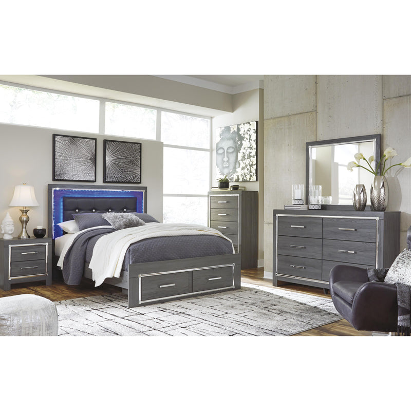  Signature Design by Ashley Lodanna B214B12 Queen Panel Bed with 2 Storage Drawers IMAGE 7