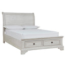  Signature Design by Ashley Robbinsdale B742B13 Full Sleigh Storage Bed IMAGE 1