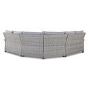  Signature Design by Ashley Naples Beach P439P1 3 pc Outdoor Sectional IMAGE 2