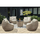  Signature Design by Ashley Danson P505-821 Swivel Lounge with Cushion IMAGE 12
