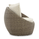  Signature Design by Ashley Danson P505-821 Swivel Lounge with Cushion IMAGE 3