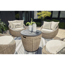  Signature Design by Ashley Danson P505-821 Swivel Lounge with Cushion IMAGE 7