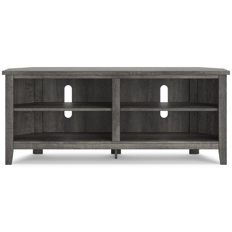 Signature Design by Ashley Arlenbry W275-56 Medium Corner TV Stand IMAGE 2