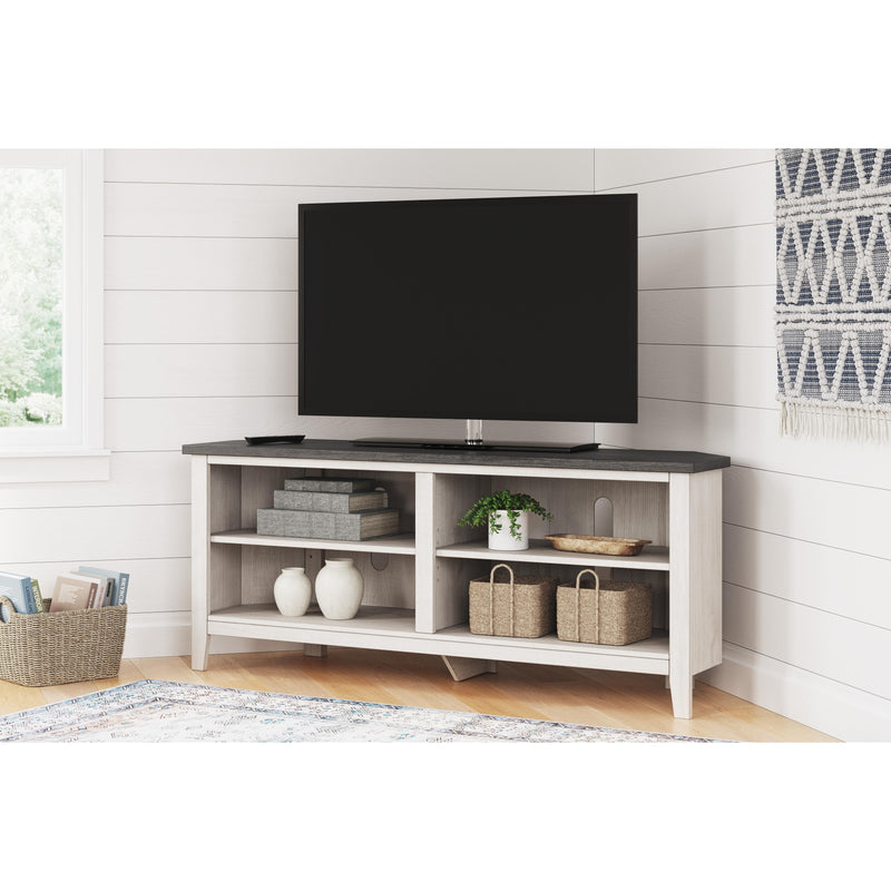 Signature Design by Ashley Dorrinson W287-56 Medium Corner TV Stand IMAGE 6