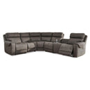  Signature Design by Ashley Hoopster 23703S5 6 pc Power Reclining Sectional IMAGE 1