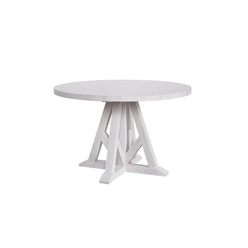 Universal Furniture Round Wright Dining Table with Pedestal Base U011B657 IMAGE 2