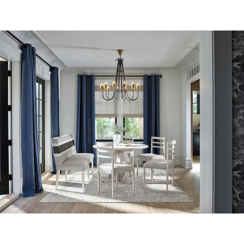 Universal Furniture Round Wright Dining Table with Pedestal Base U011B657 IMAGE 5