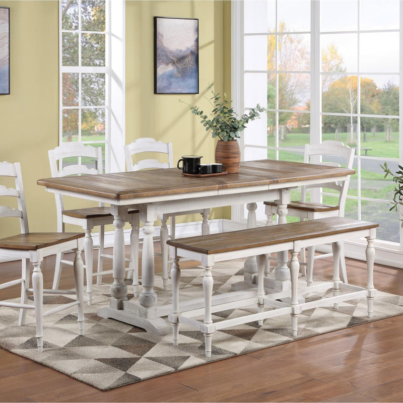 Winners Only Augusta Counter Height Dining Table with Trestle Base DAT23684P IMAGE 3