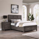 Winners Only Harper Queen Platform Bed with Storage BH5001QS IMAGE 2