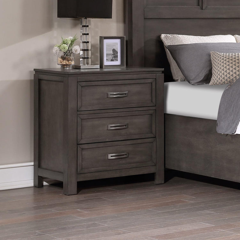 Winners Only Harper 3-Drawer Nightstand BH5005 IMAGE 2