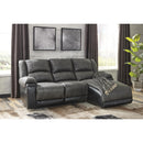  Signature Design by Ashley Nantahala 50301S9 3 pc Reclining Sectional with Chaise IMAGE 2