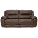  Signature Design by Ashley Dunleith U71604S3 2 pc Power Reclining Loveseat IMAGE 1