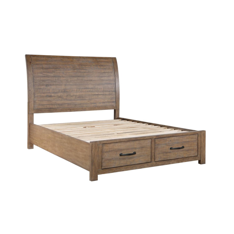 Winners Only Andria King Sleigh Bed with Storage BA2001KS IMAGE 2