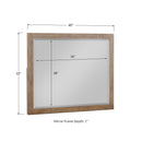 Winners Only Andria Landscape Dresser Mirror BA2009 IMAGE 3