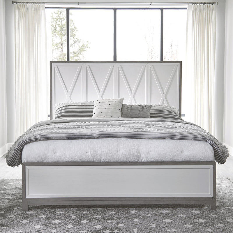Liberty Furniture Industries Inc. Palmetto Heights 499-BR-KPB King Panel Bed IMAGE 1